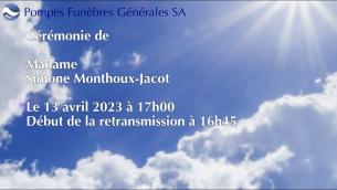 Embedded thumbnail for Madame Simone MONTHOUX > Galerie > Video or Image